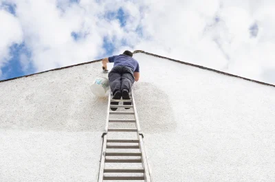 Peinture extérieure à Moutiers-Saint-Jean — façades et ravalement